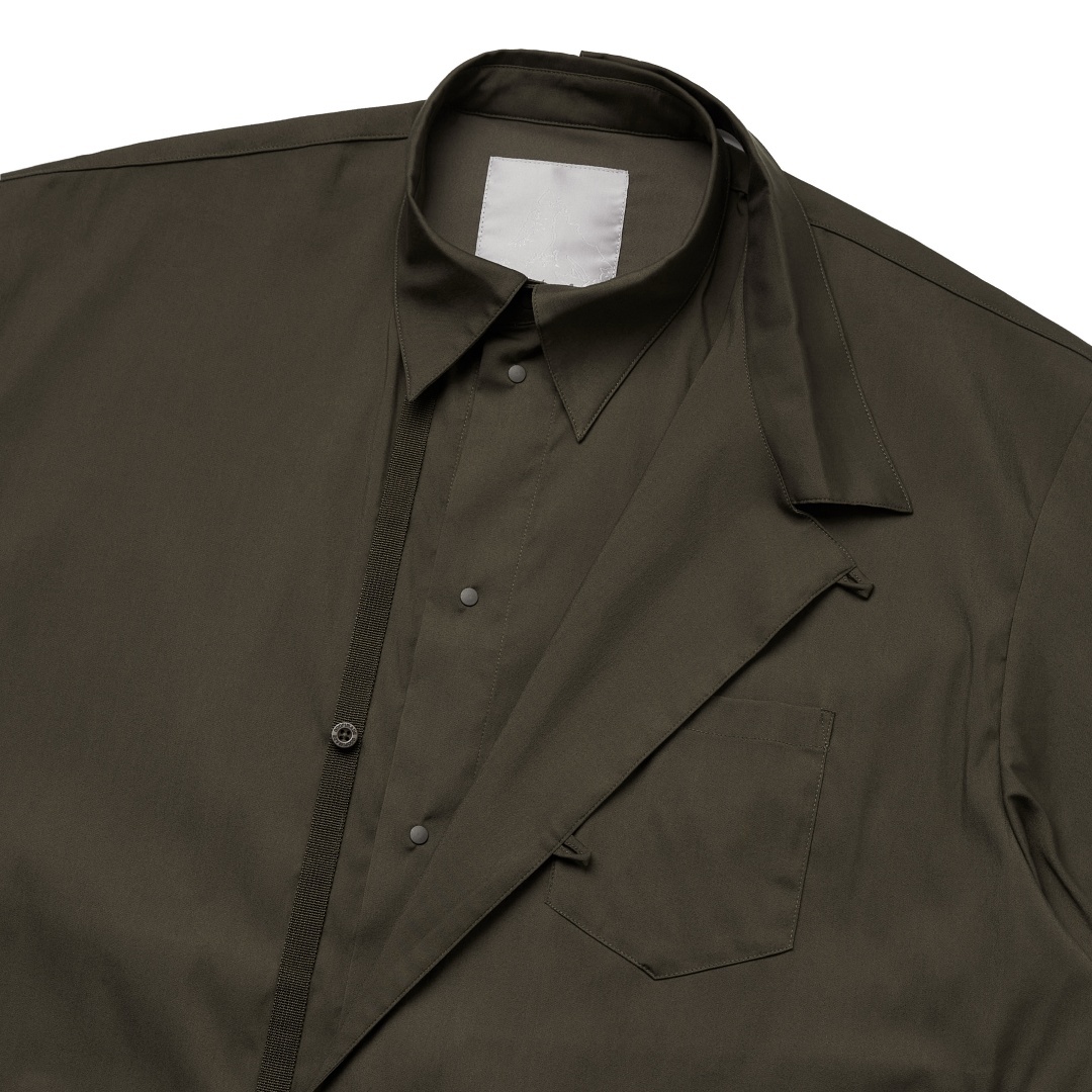 GOOPiMADE® 22 S/S “GNV-05” SoftBox 2-Layer Shirt - Bath