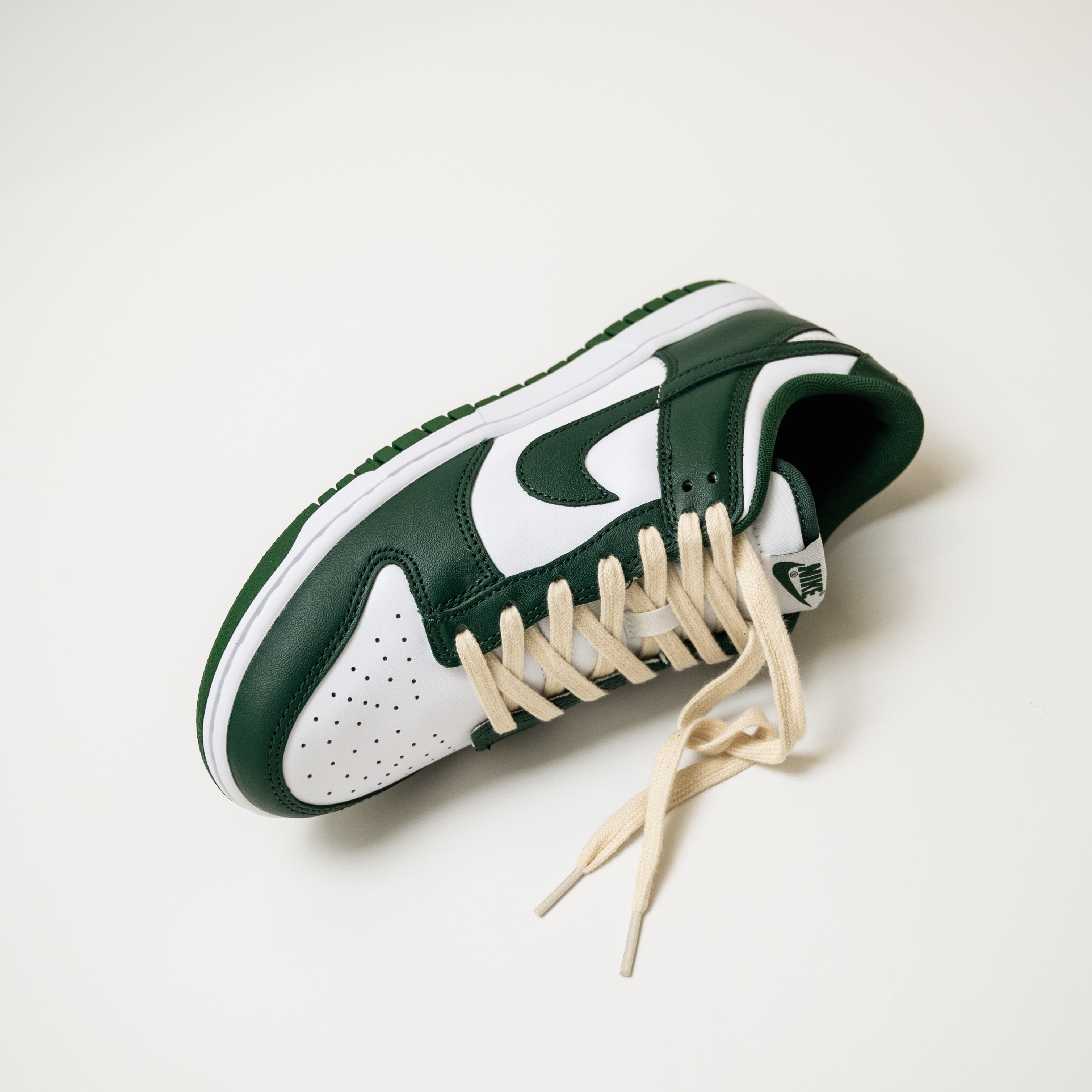 【ROPE LACE Supply】 Flat 100% Cotton Shoe Laces "Cream"