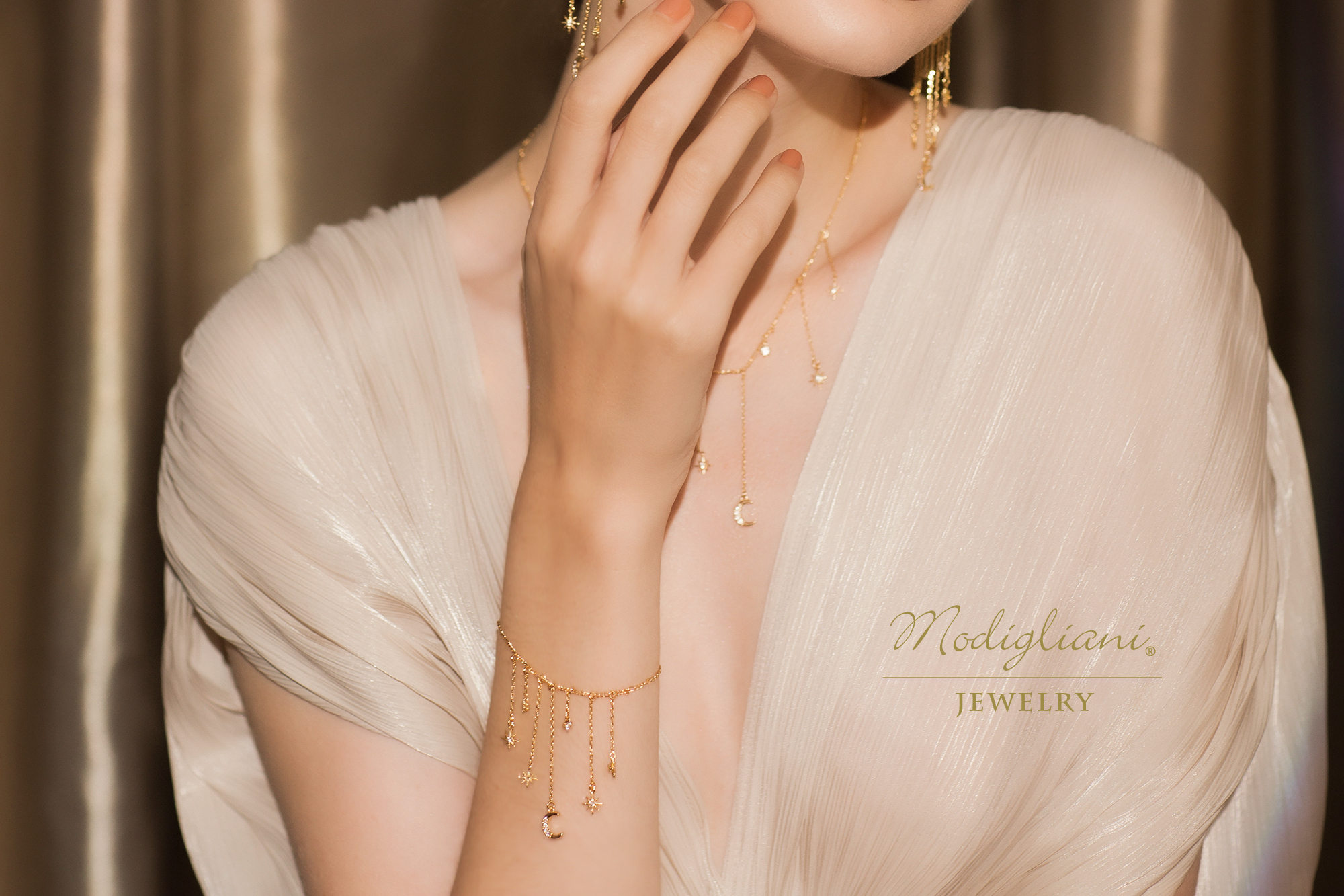 18KGP 夢幻流星雨手鍊