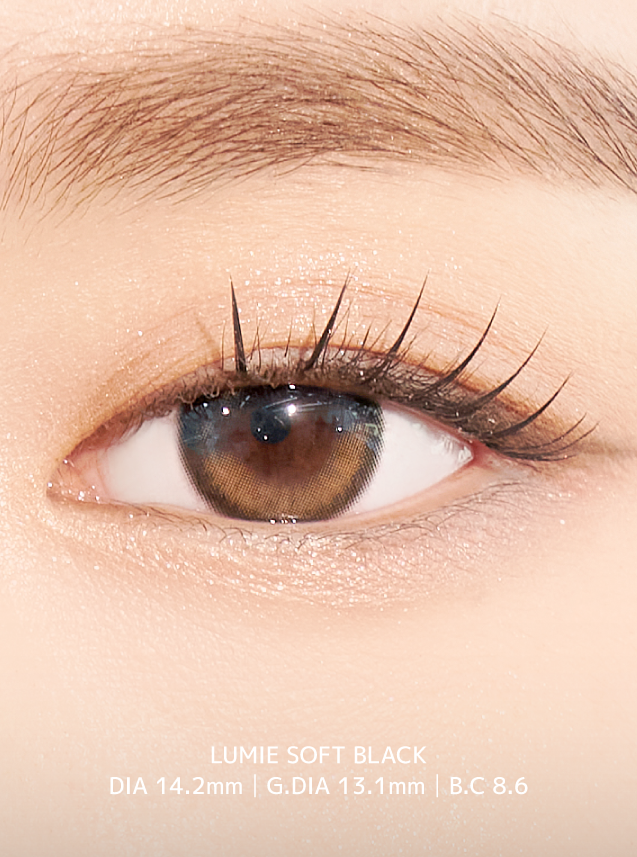 ANN365 Lumie 月拋隱形眼鏡｜每盒2片 (Soft Black / Deep Brown )