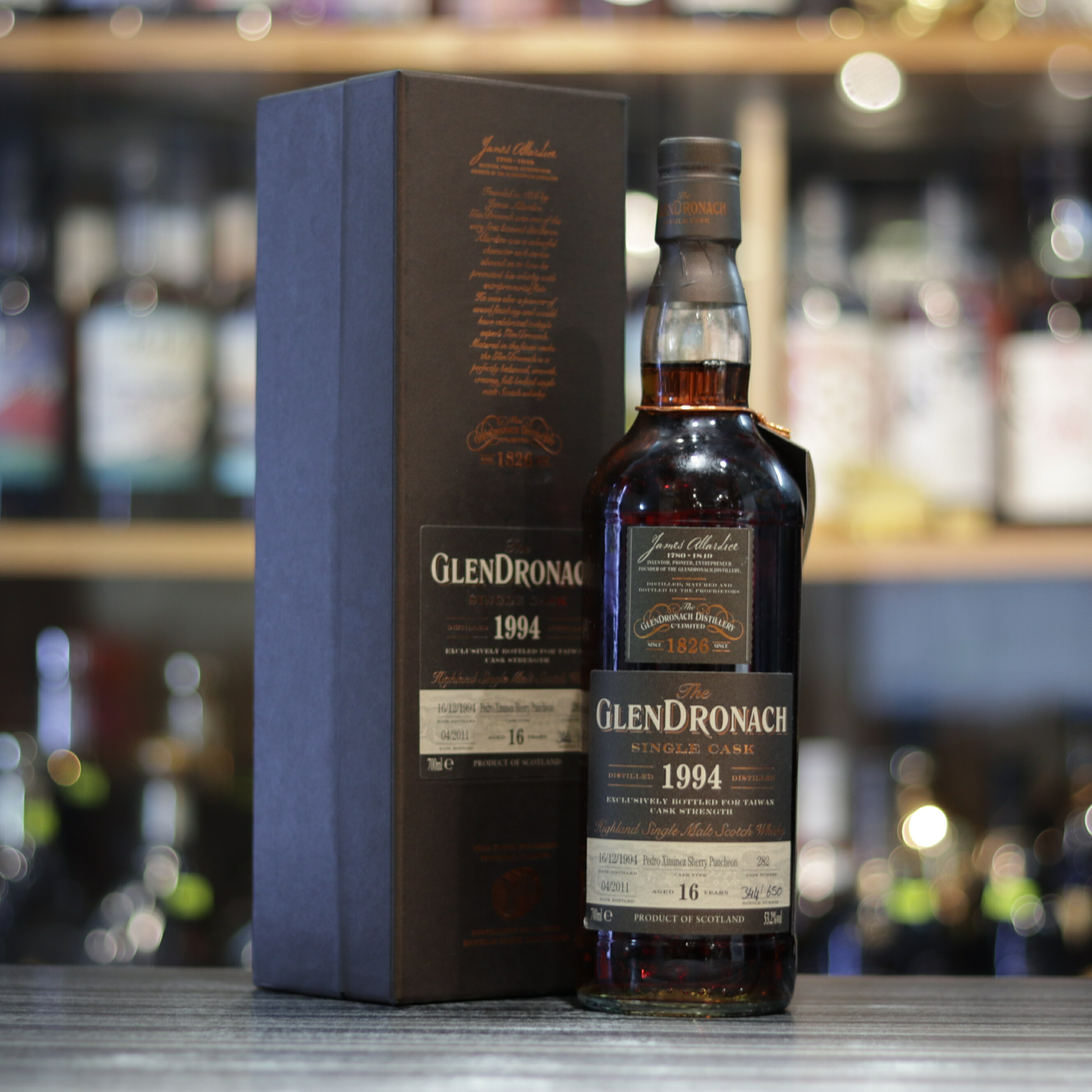 Glendronach Single Cask 1994 #282 16YO - 70cl/53.2%