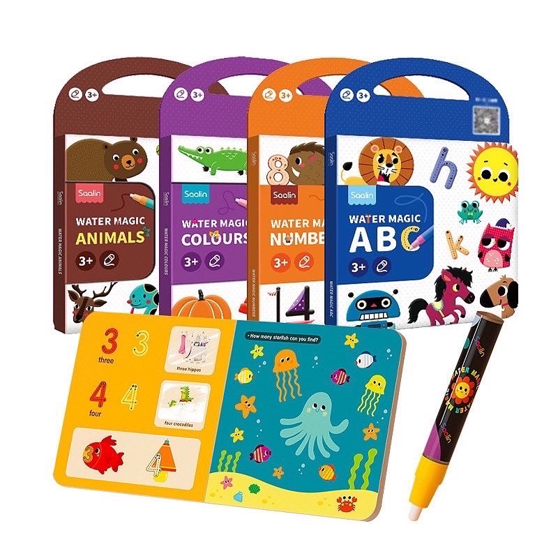 玩中學神奇水畫冊