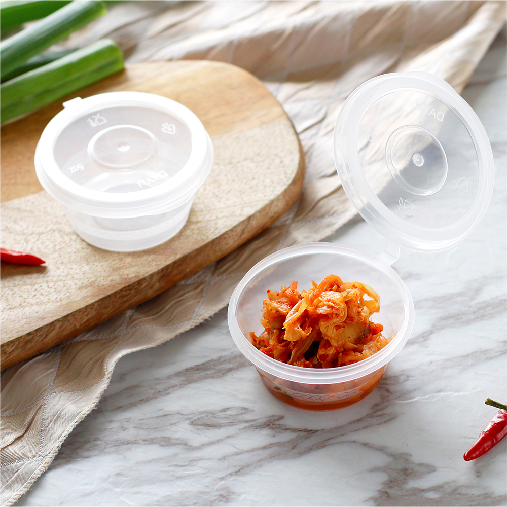 連體醬料杯 圓形 6oz