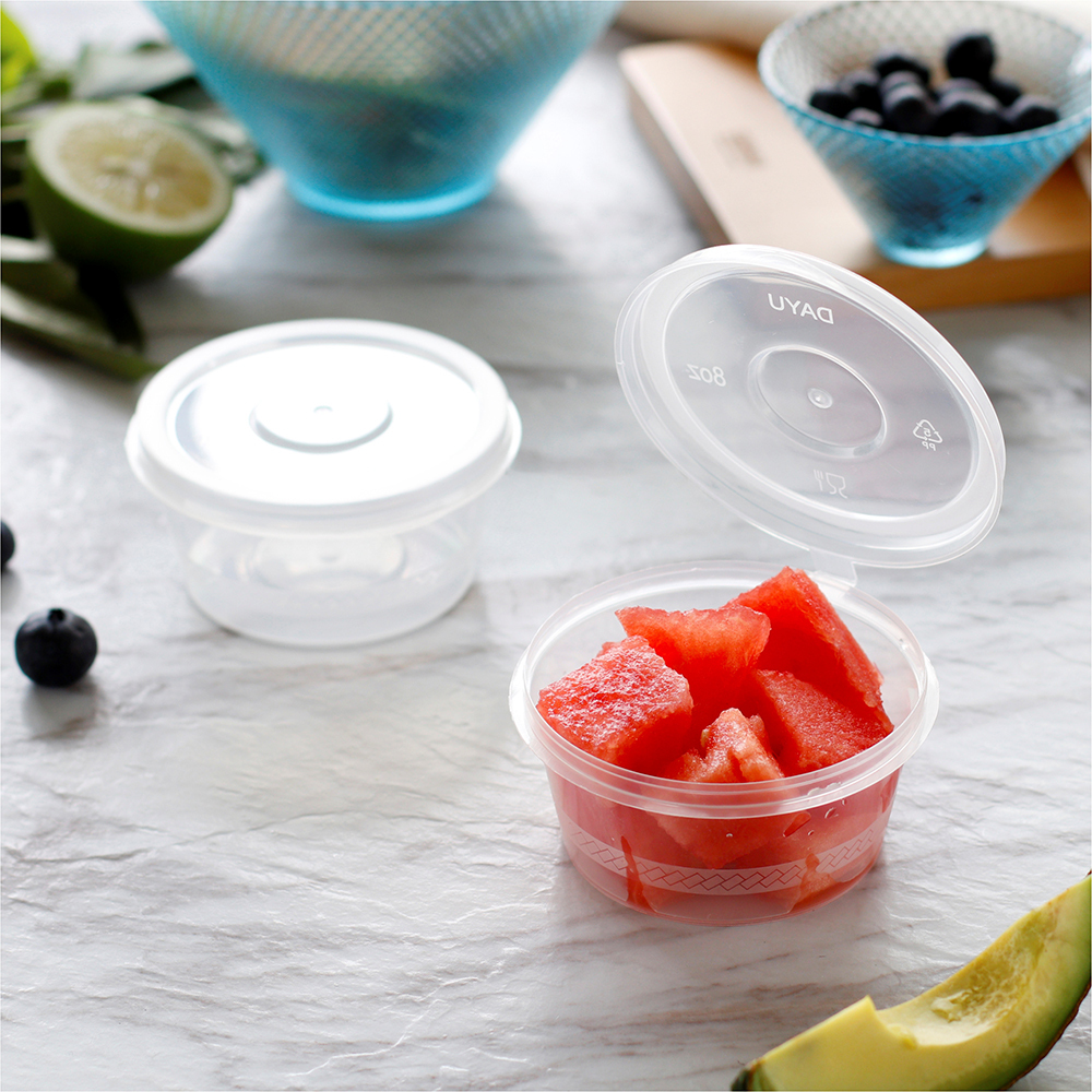 連體醬料杯 圓形 8oz