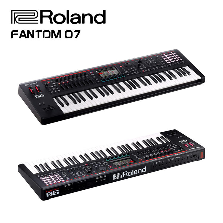 ROLAND Fantom 07 合成器 76鍵 Fantom-0系列