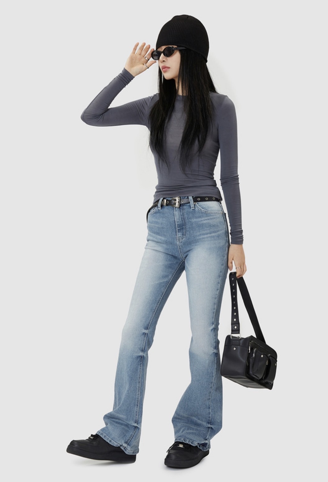 Raucohouse 復古 視覺系 質感 圓弧 眼鏡