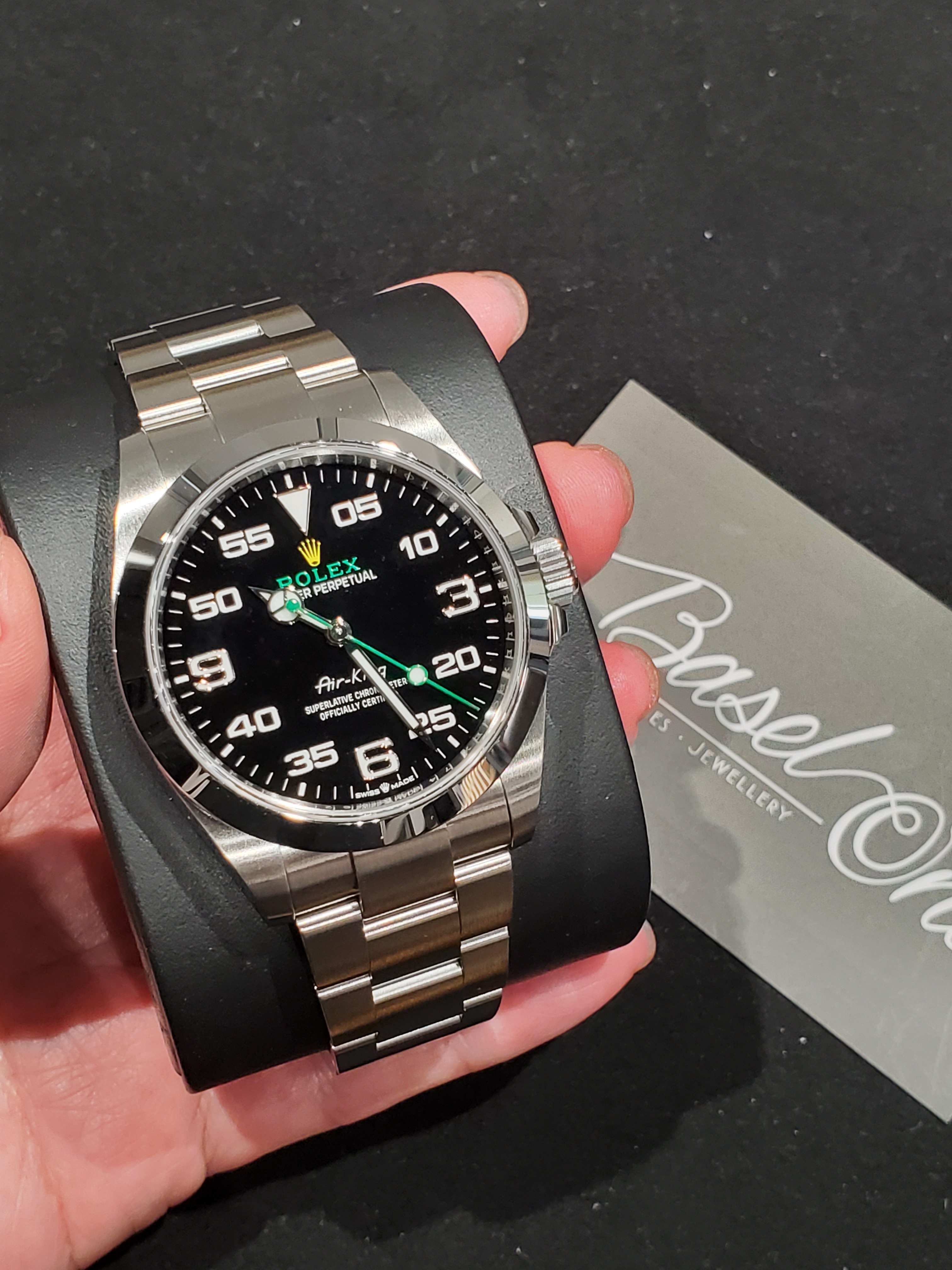 Rolex air best sale king jubilee bracelet