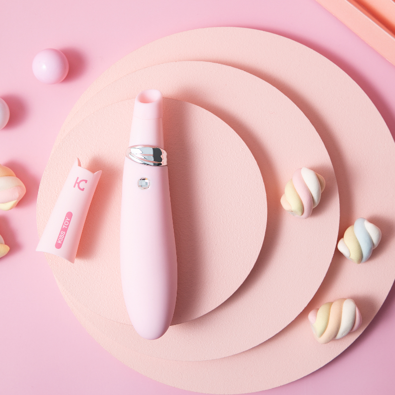 KISS TOY-MISS CC 貓咪3檔吮吸+10段變頻矽膠震動棒