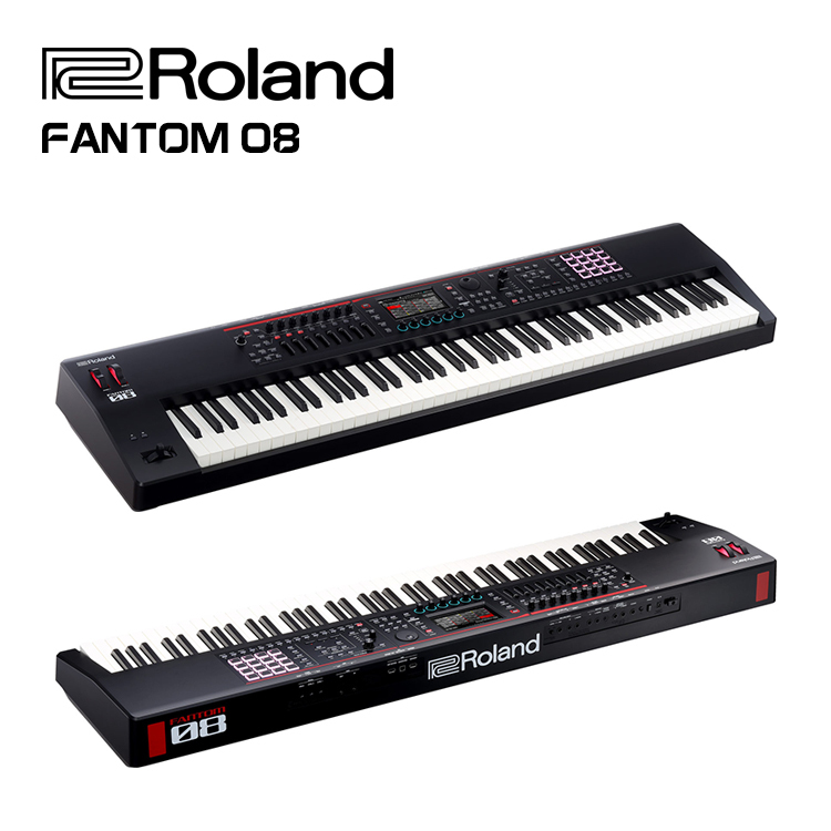 ROLAND Fantom 08合成器 88鍵 Fantom-0系列 PHA-4 加重琴鍵