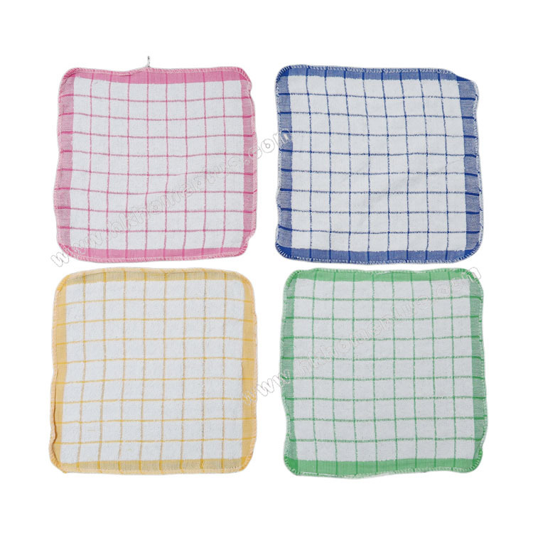 12條裝 小格方巾 4030402