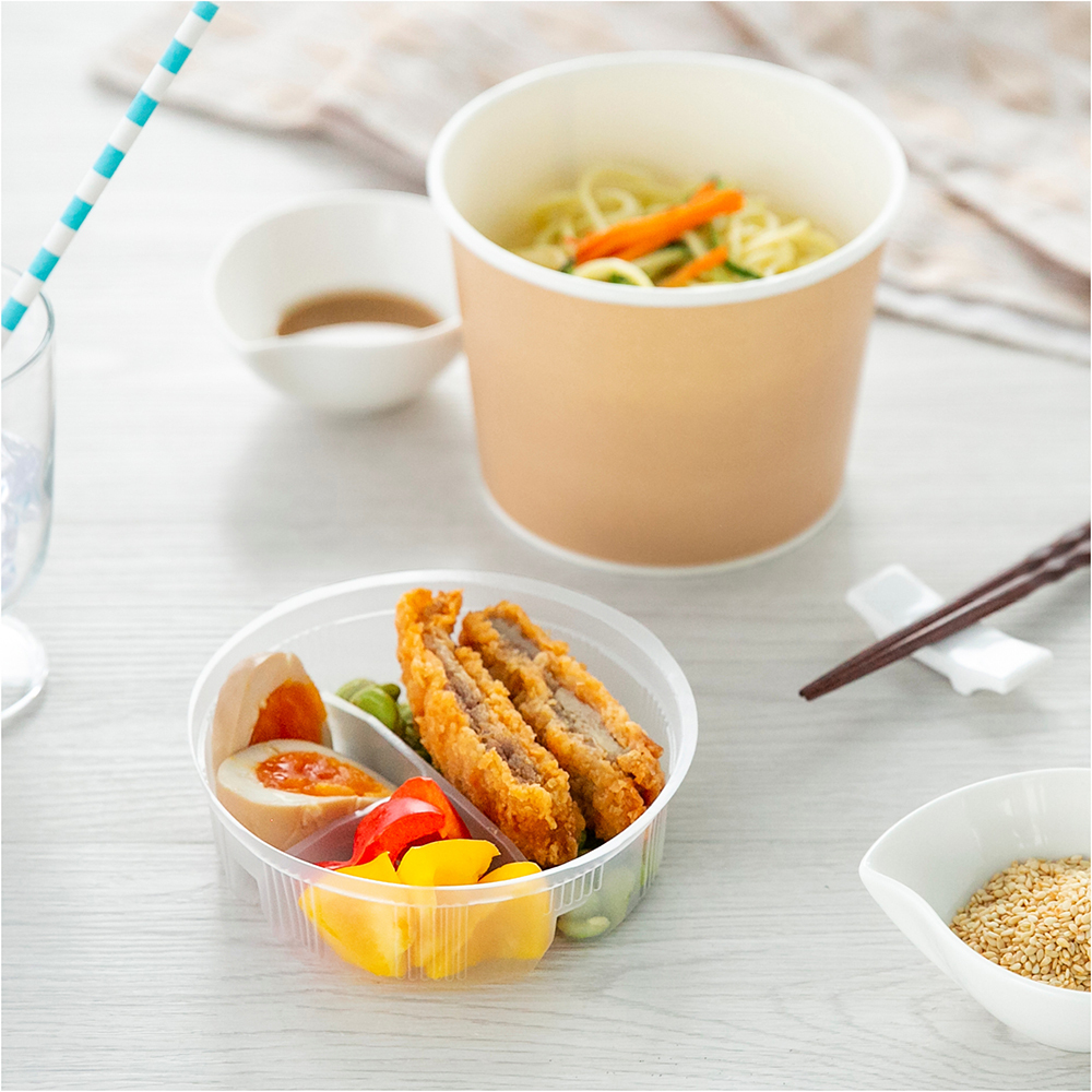 圓湯杯分隔內襯 三分格