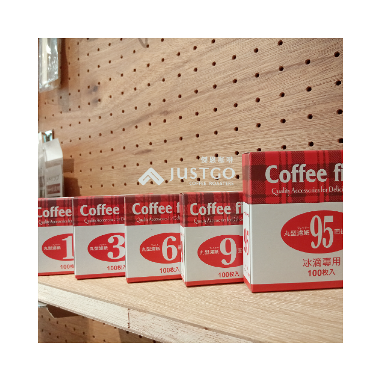 Pearl Horse 寶馬牌 丸型濾紙 一入100枚 (1、3、6、9、95號)