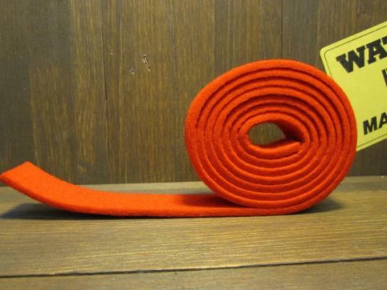 日本進口 渡邊商店 #27B 鋼琴調音 止音布條 /Muting felt 3.5tX25wX1.250L