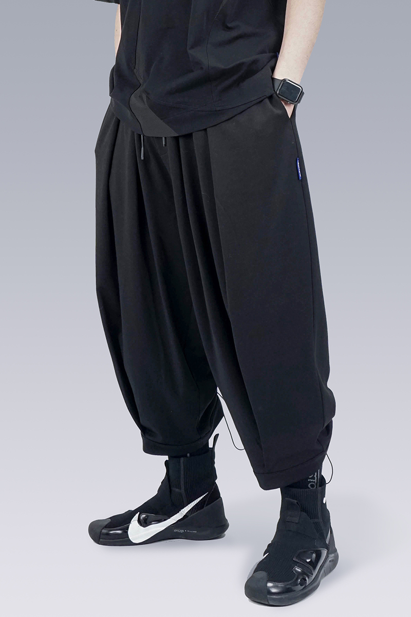 SILENSTORM 日系闊腿調節武士束腳褲