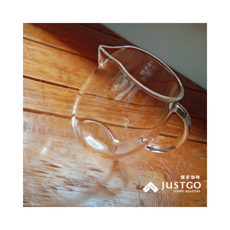 財盛窯 加厚耐熱茶海（花、茶玻璃器皿）