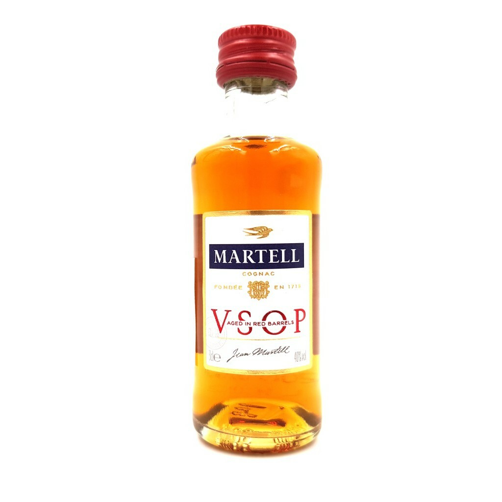 馬爹利赤木VSOP干邑白蘭地酒辦 Martell Red Barrels VSOP Cognac Miniature 30ml