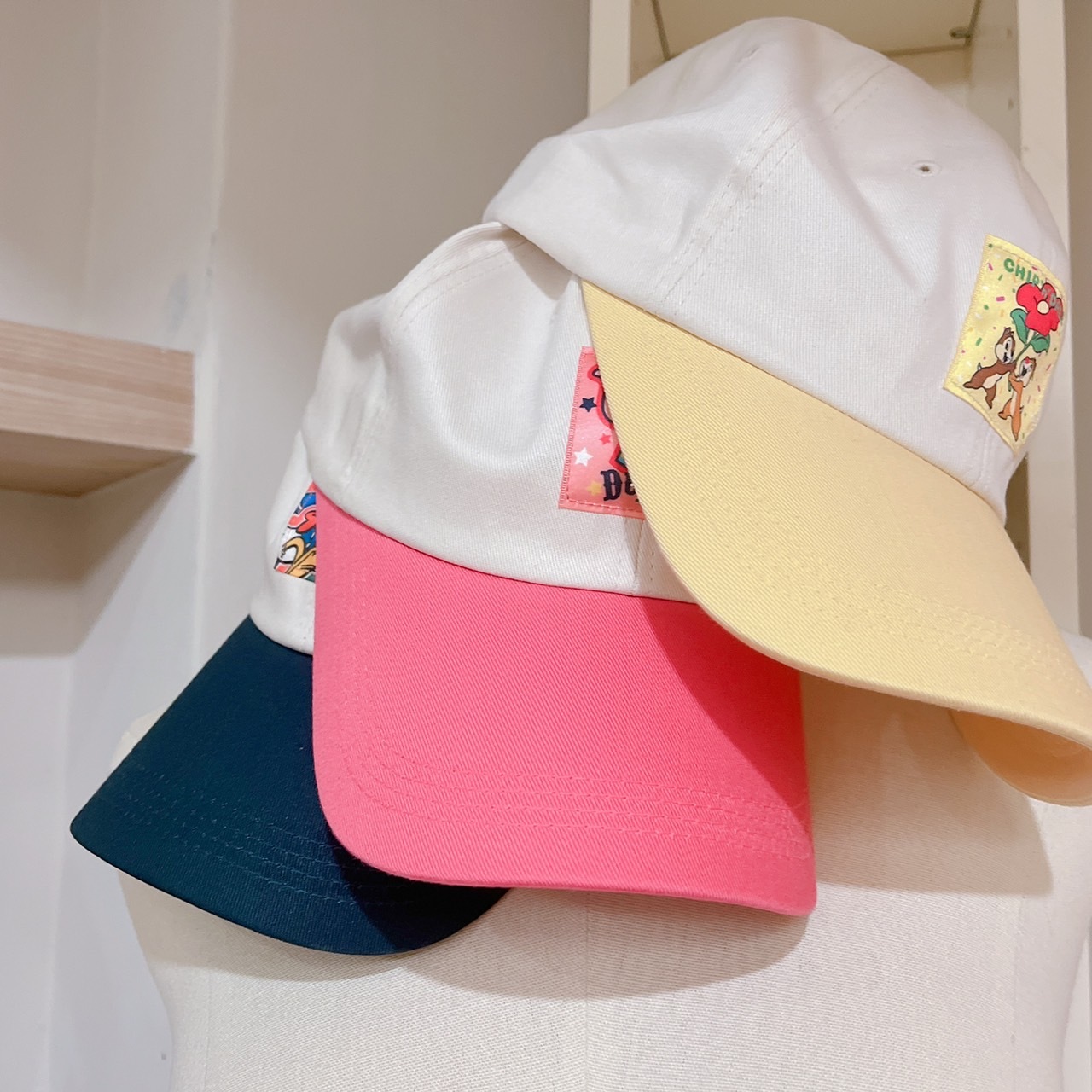 【現貨】正韓迪士尼韓國迪士尼標籤鴨舌老帽