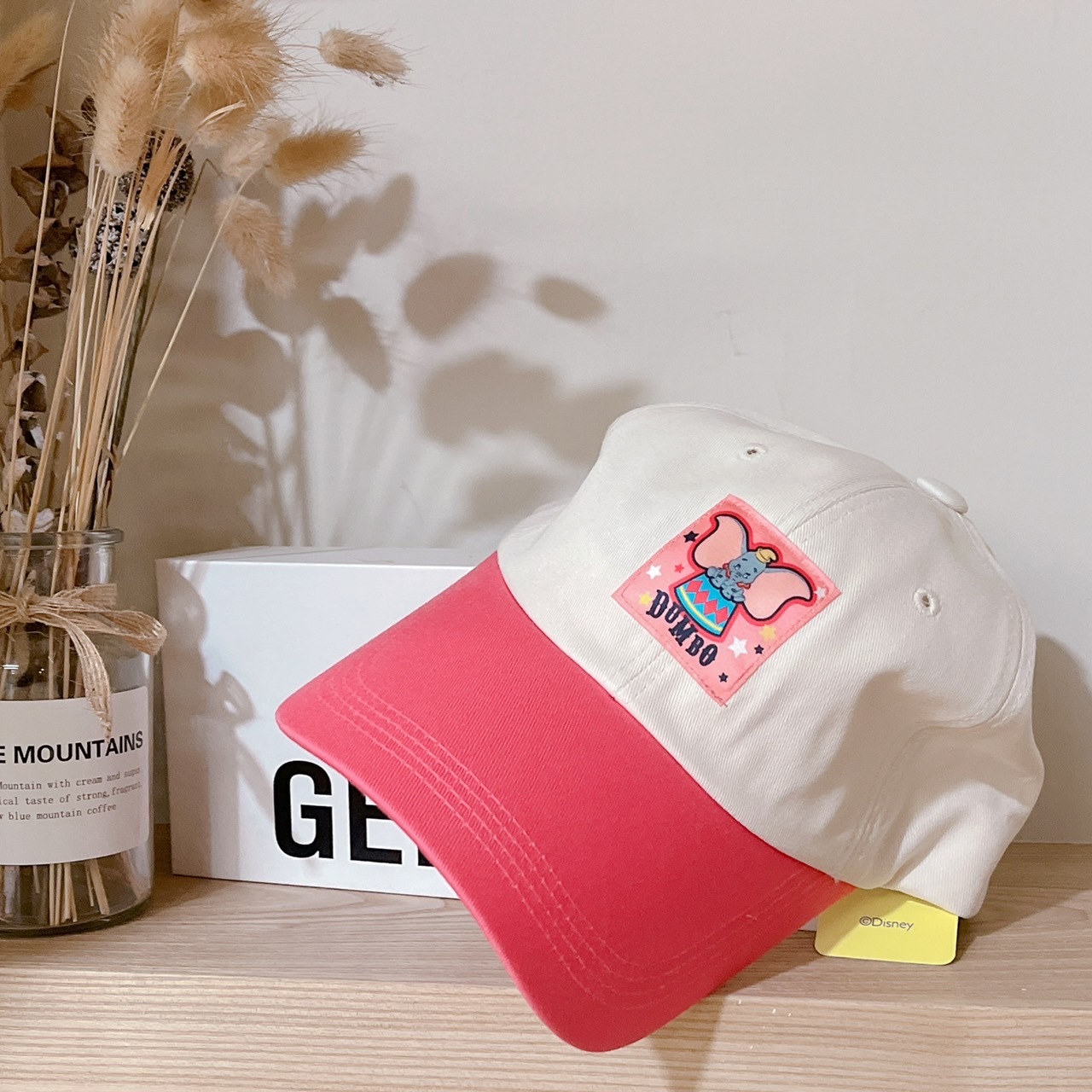 【現貨】正韓迪士尼韓國迪士尼標籤鴨舌老帽