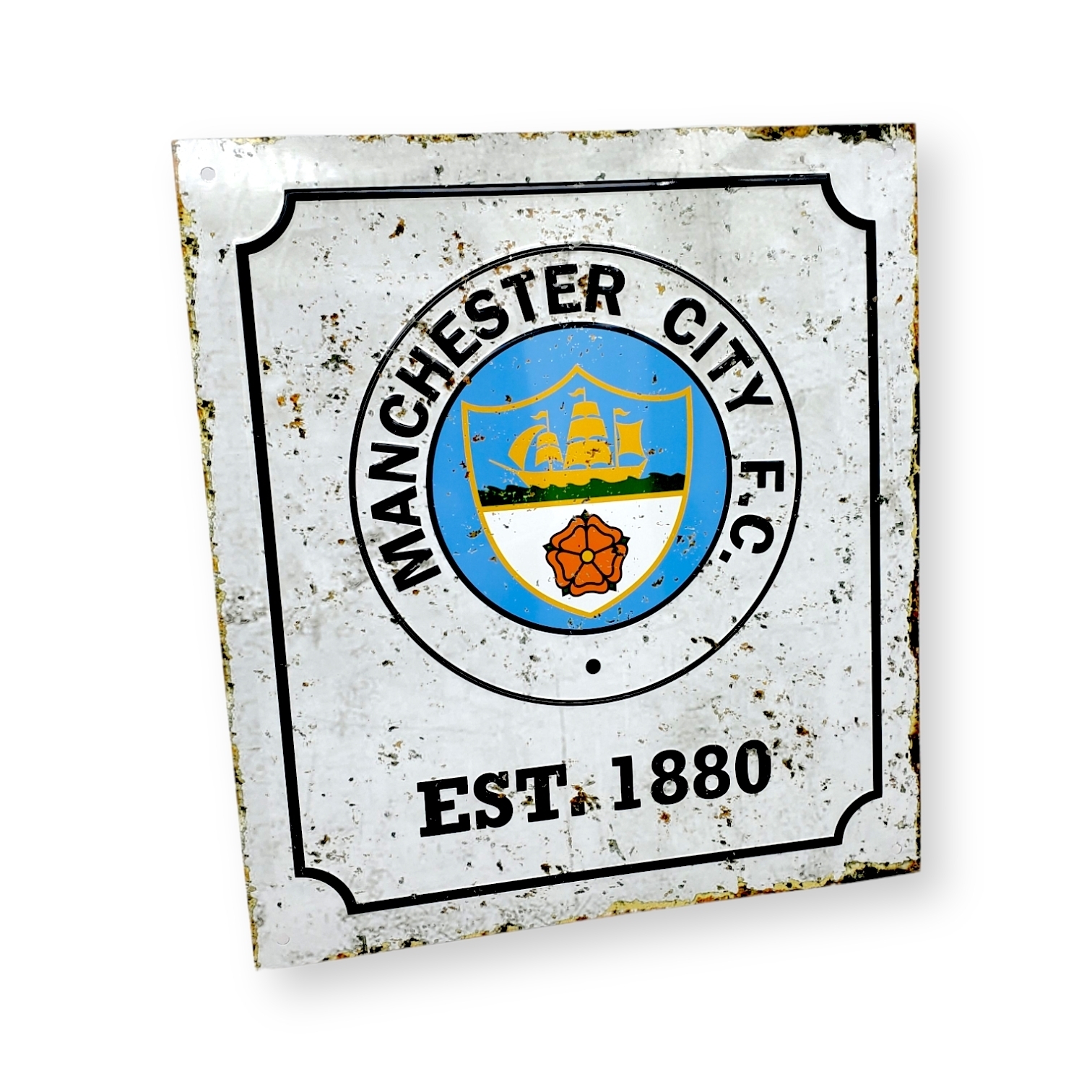 曼城經典會徽金屬牌