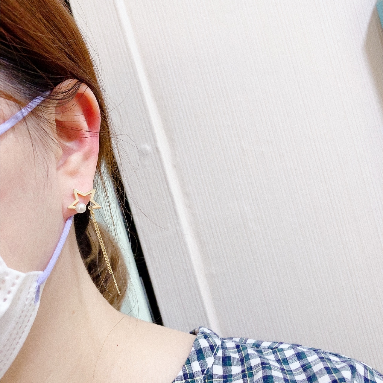 流星耳環/耳骨夾 (網站限定優惠)