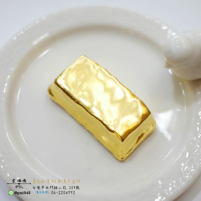 客製化飾品_巧克力造型-金塊|金條 (1)