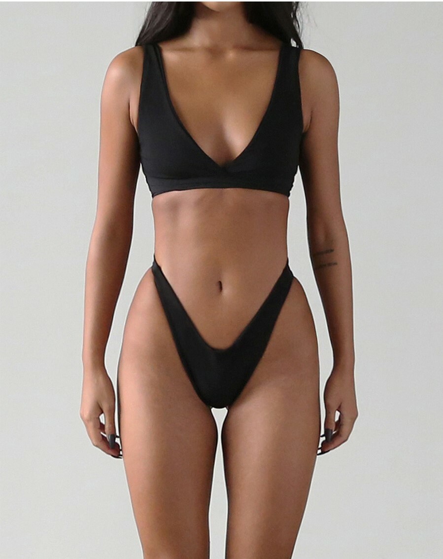 BADBLOOD Ego Wrap Bikini Top Black 黑 比基尼 ep2-tee21-006