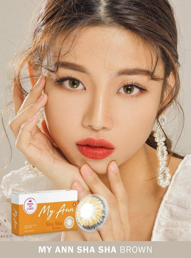 Ann365 My Ann  Sha Sha / Fine 每月拋棄彩妝隱形眼鏡｜每盒2片