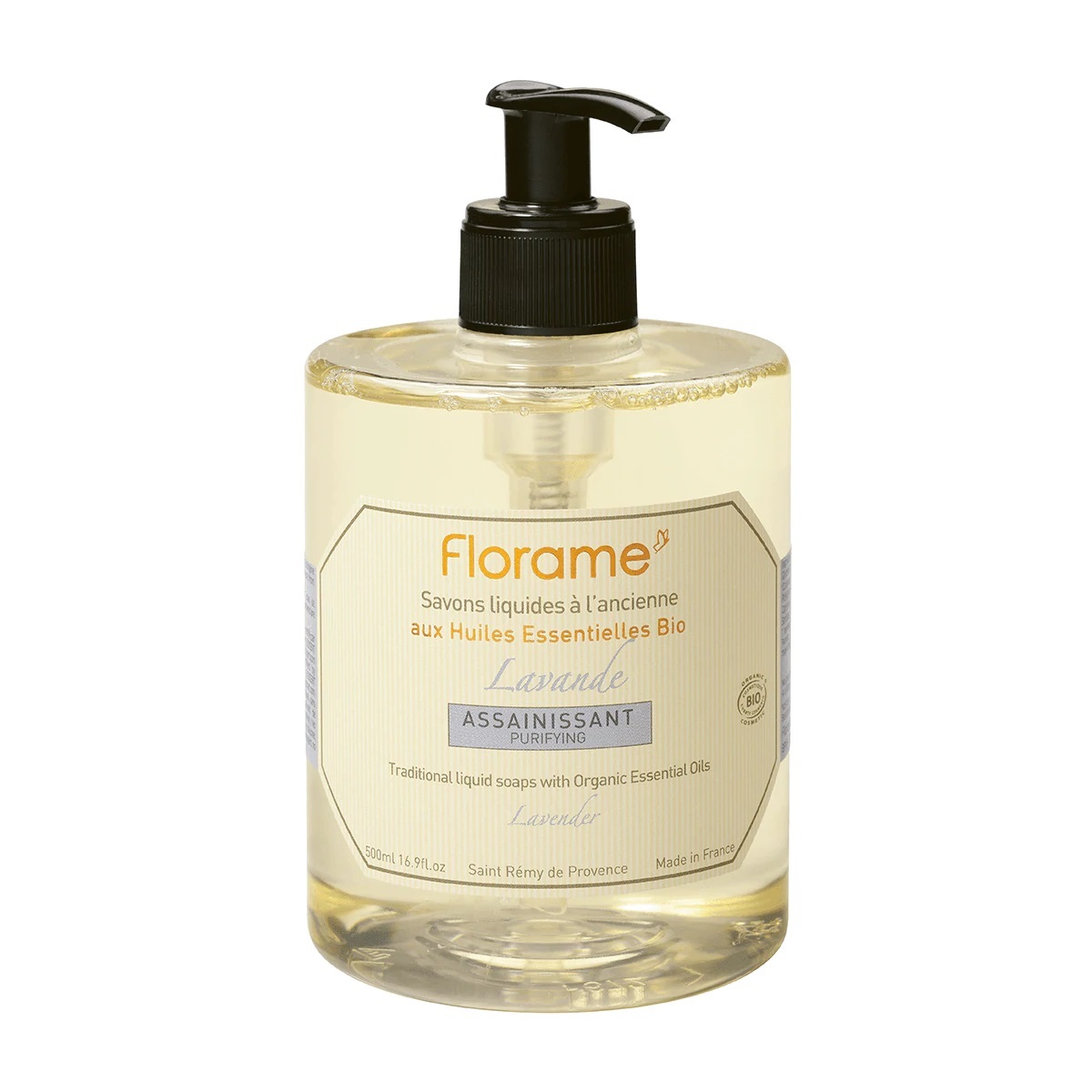 FLORAME Traditional Liquid Soap - Lavender 傳統有機肥皂液 (薰衣草) [500ml]