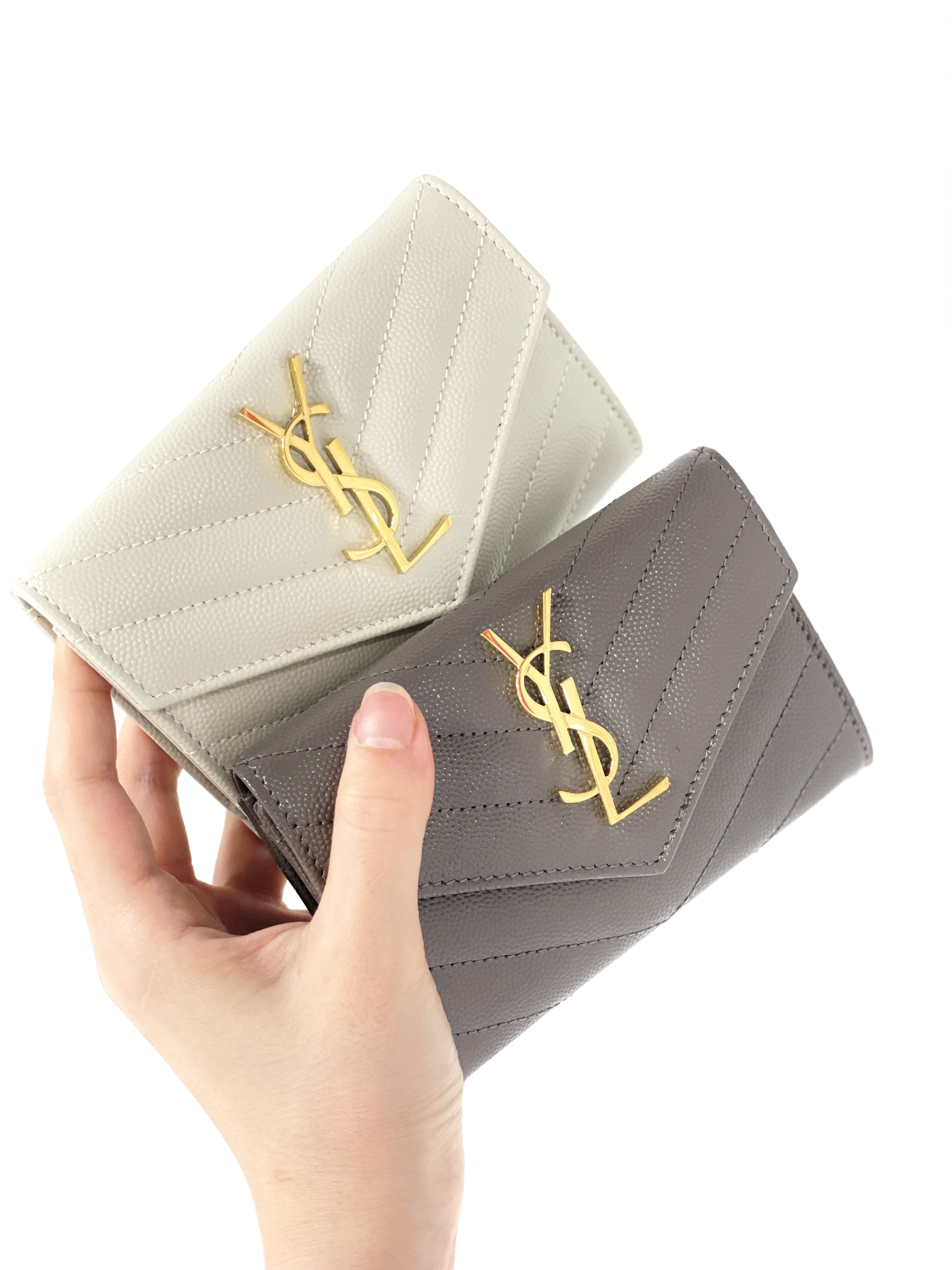 YSL Monogram Envelope Wallet