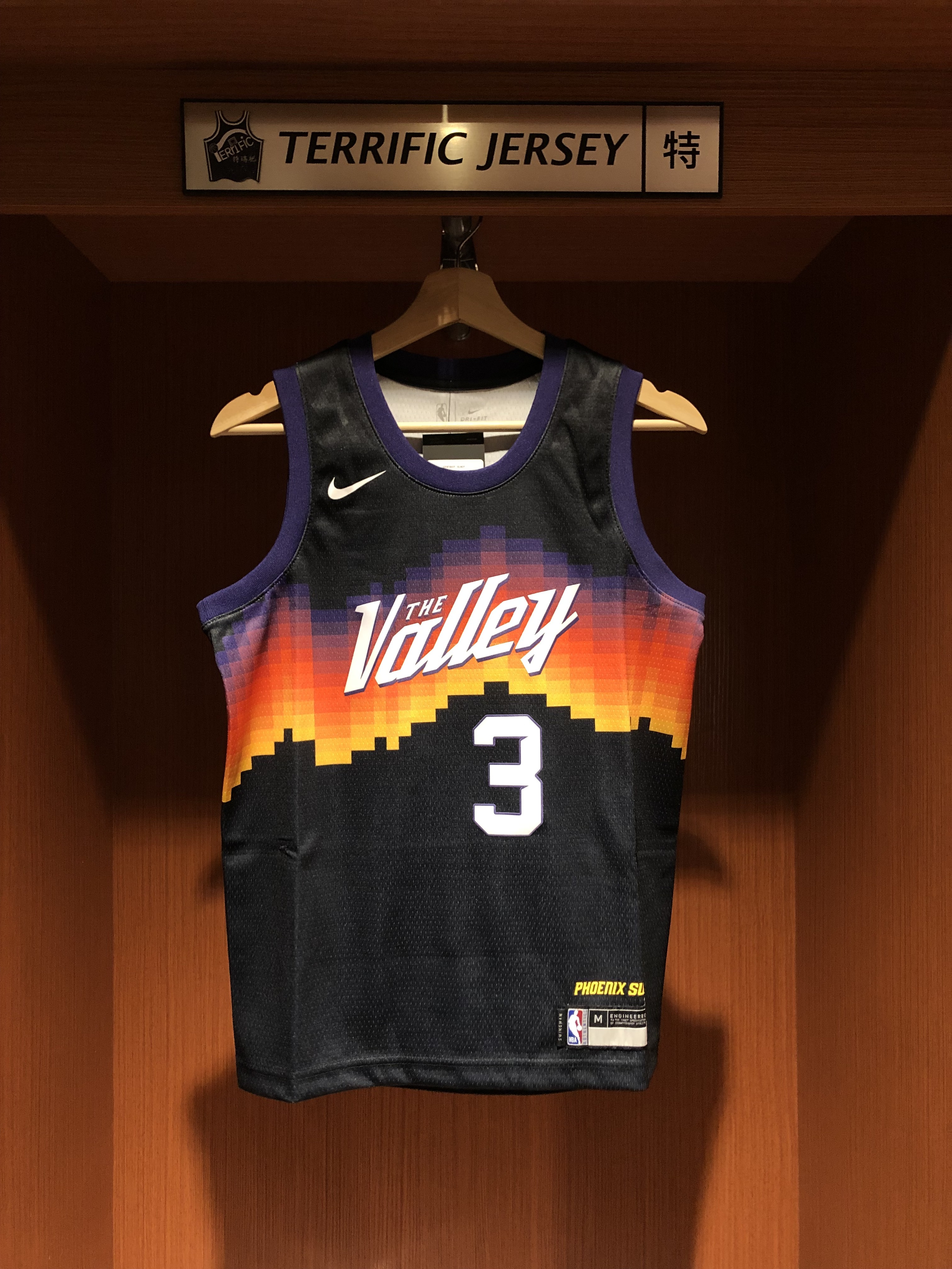 NBA球衣 Chris Paul 鳳凰城太陽城市 City Nike Youth Swingman 球迷版 青年版 熱轉印 全新