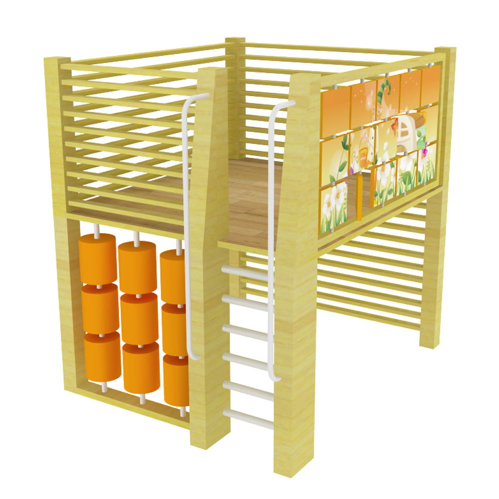 Loft With Tic-Tac-Toe And Puzzle