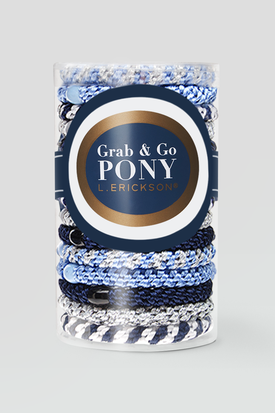 L. ERICKSON｜彈力髮圈桶－地中海