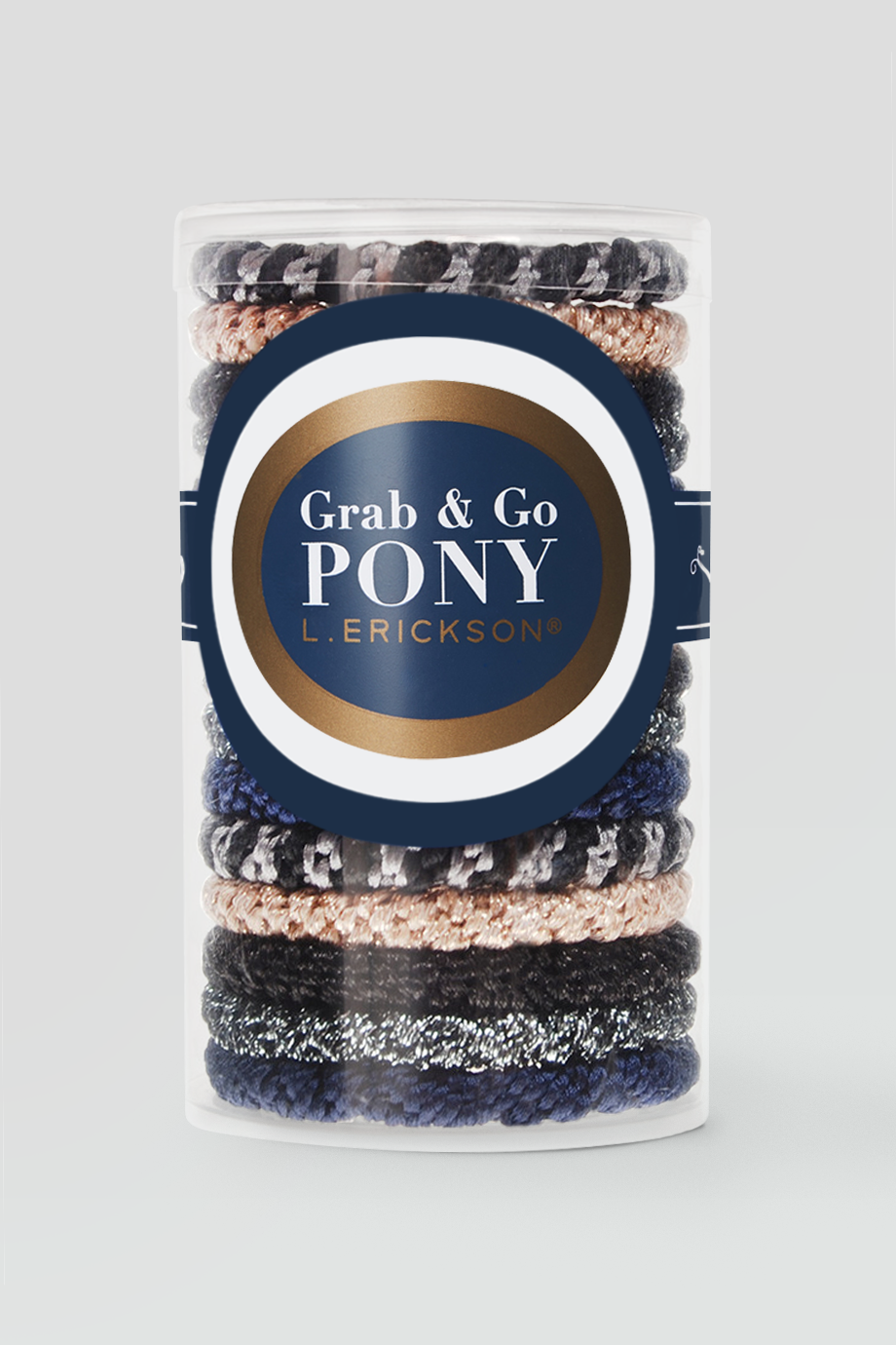 L. ERICKSON｜彈力髮圈桶－搖滾香檳