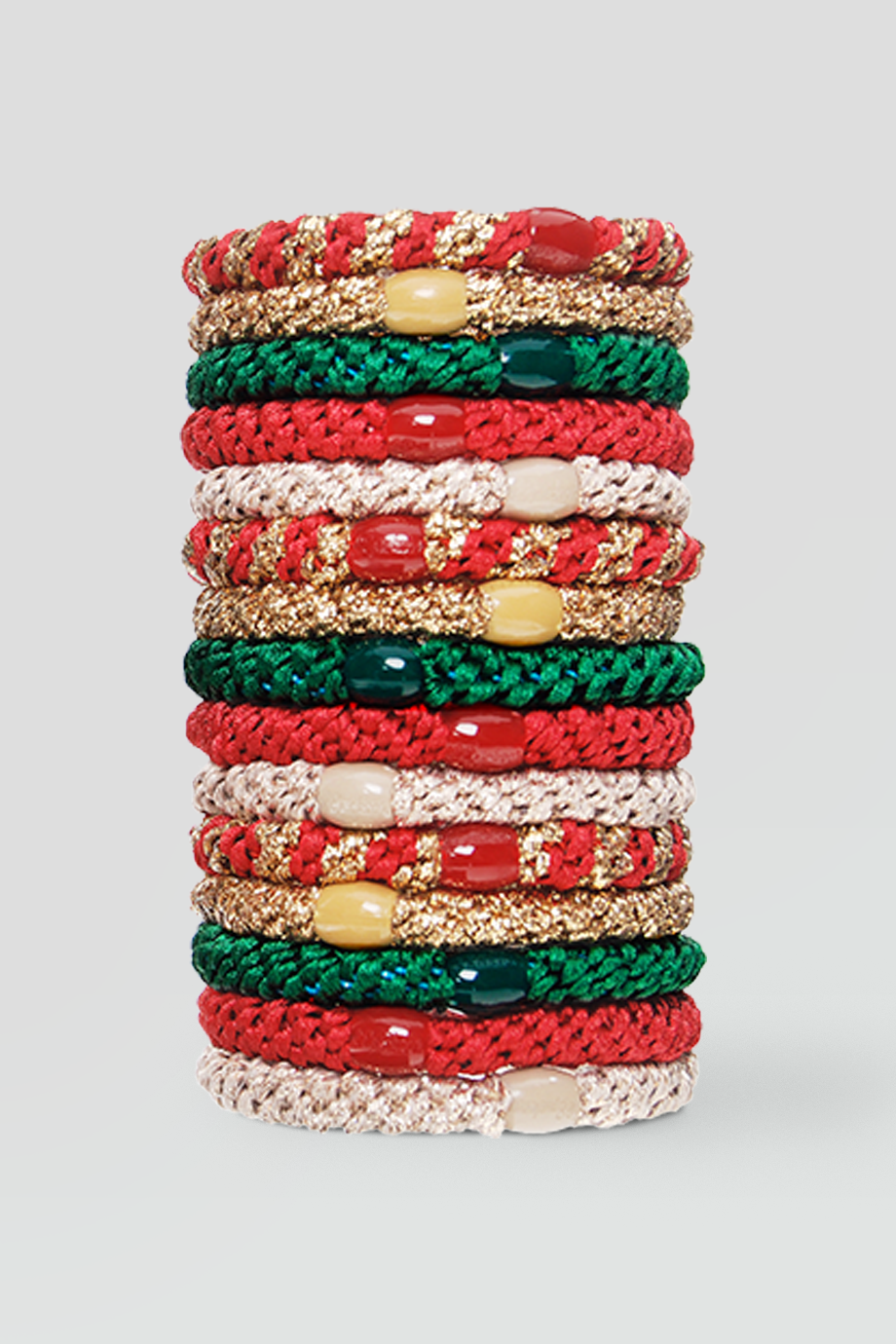 L. ERICKSON｜彈力髮圈桶－聖誕限定色