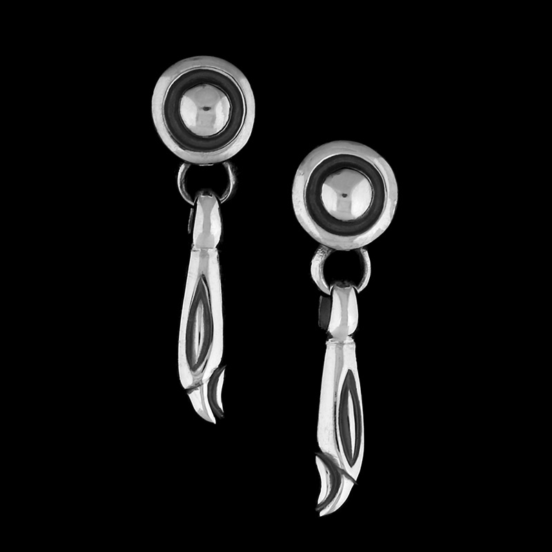 MF Dove Head Earring