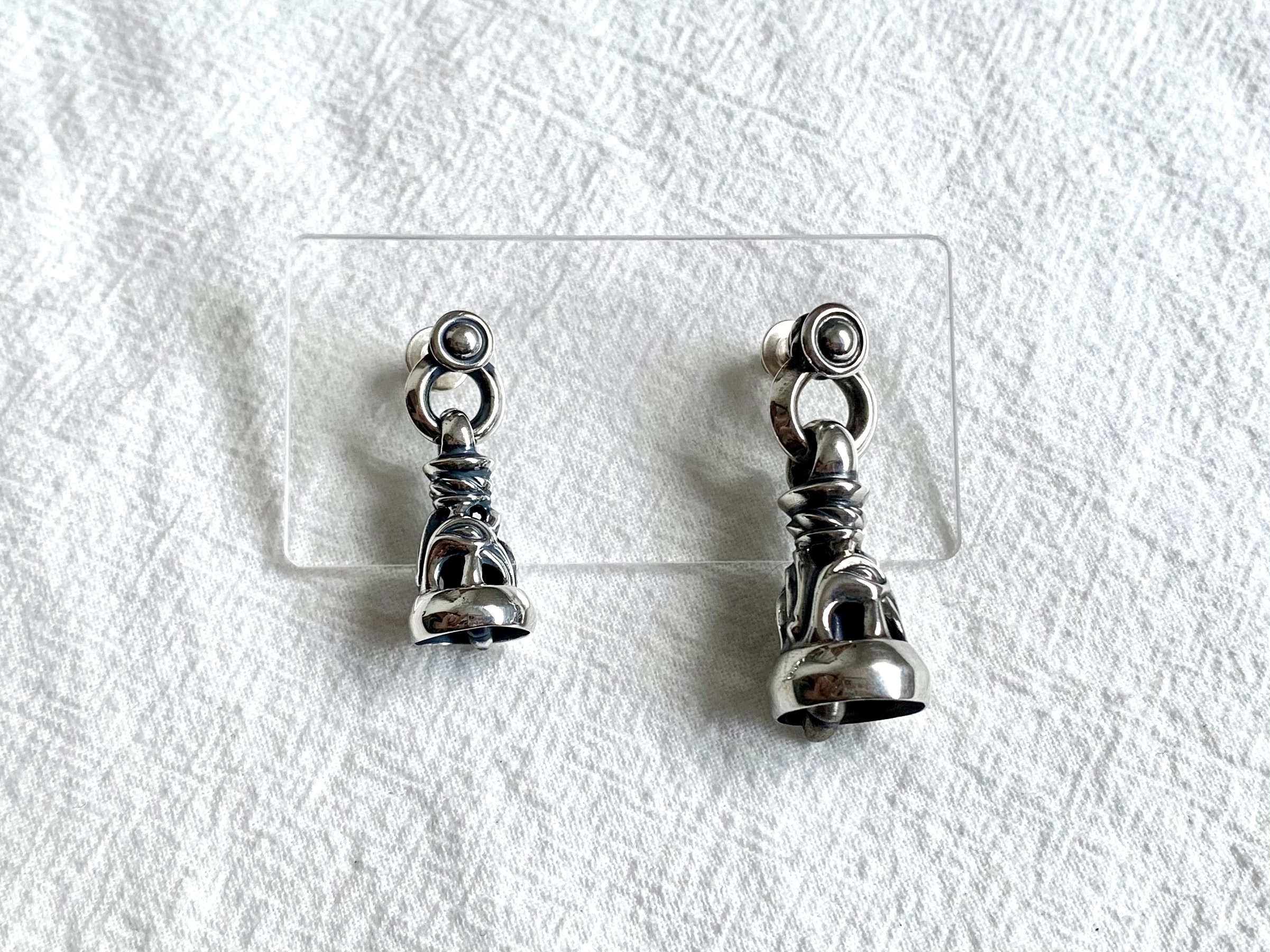 MF Dove Bell Earring