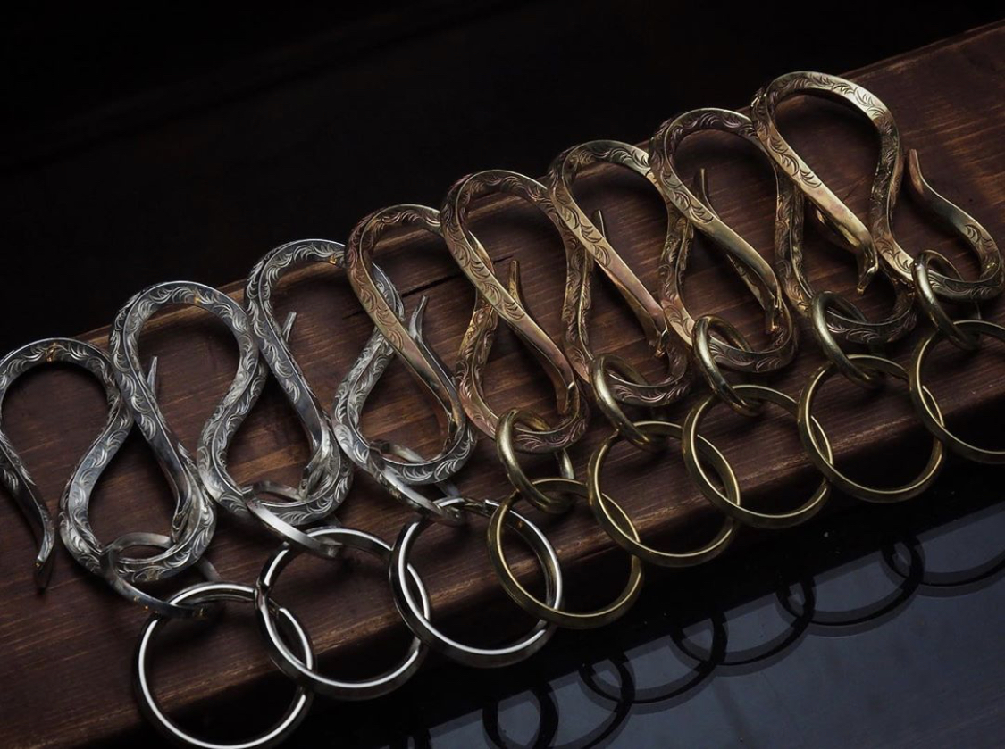 唐草真瑜鎖匙勾