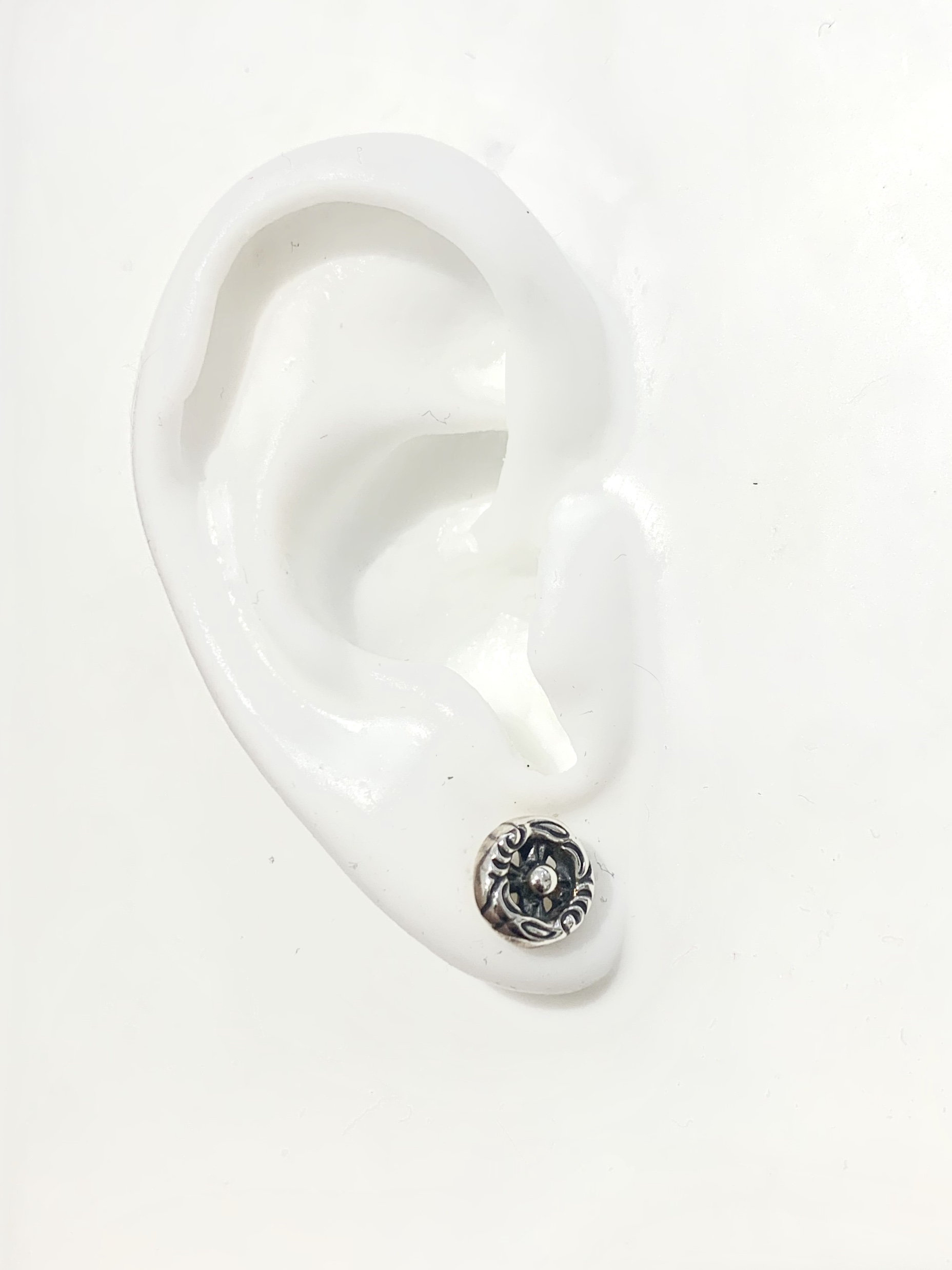MF Crane Wheel Stud Earring