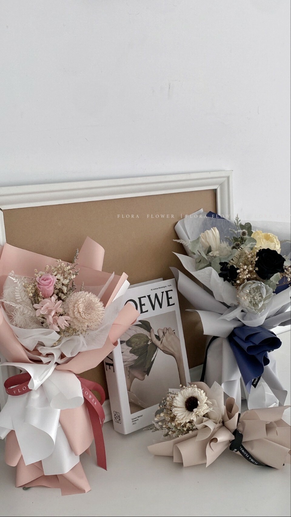 乾燥永生花束-畢業季