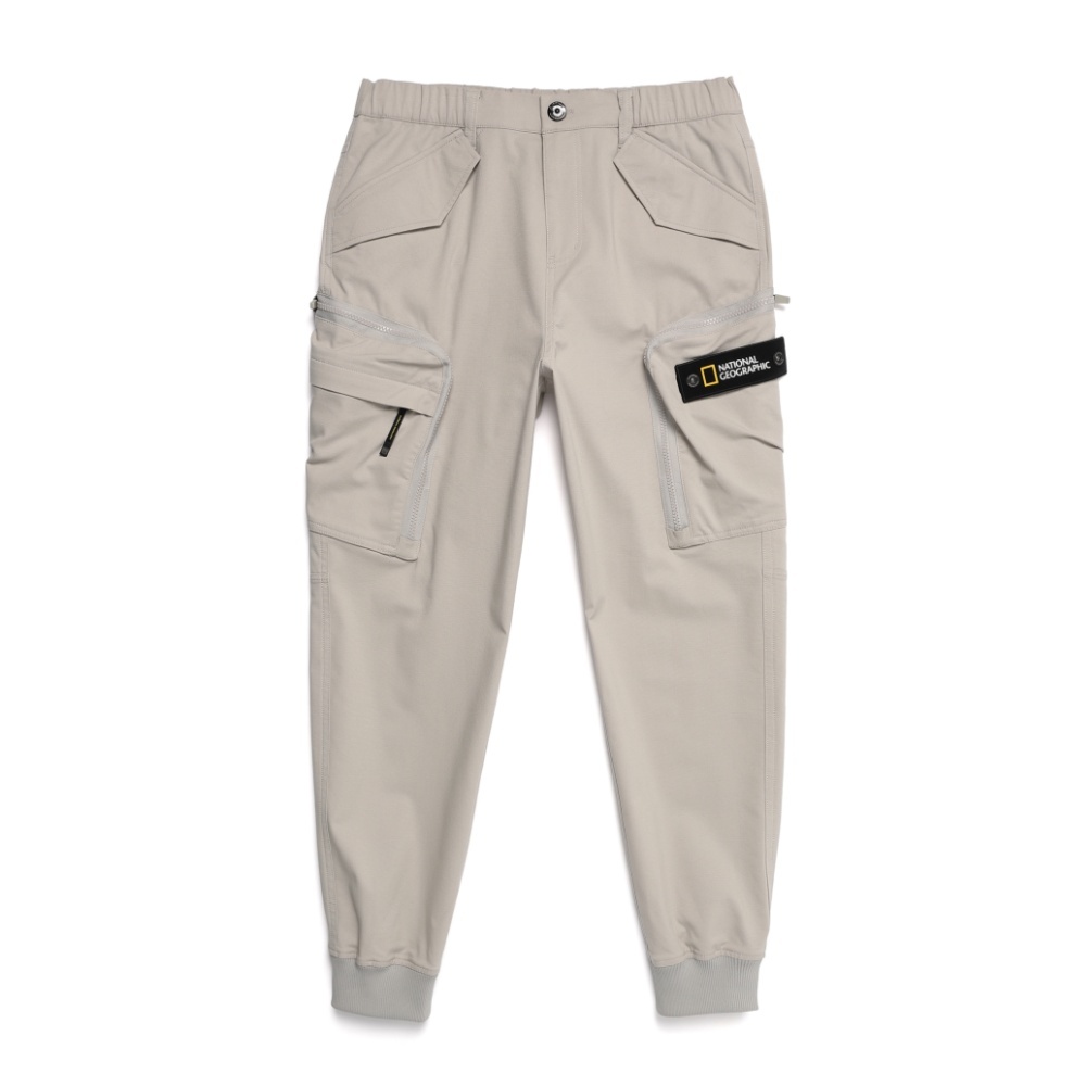 【BAON】[unisex] Kitoru Banding String Cargo Jogger Pants MOKEWEN Men's Streetwear Urban Techwear Ankle Band Casual