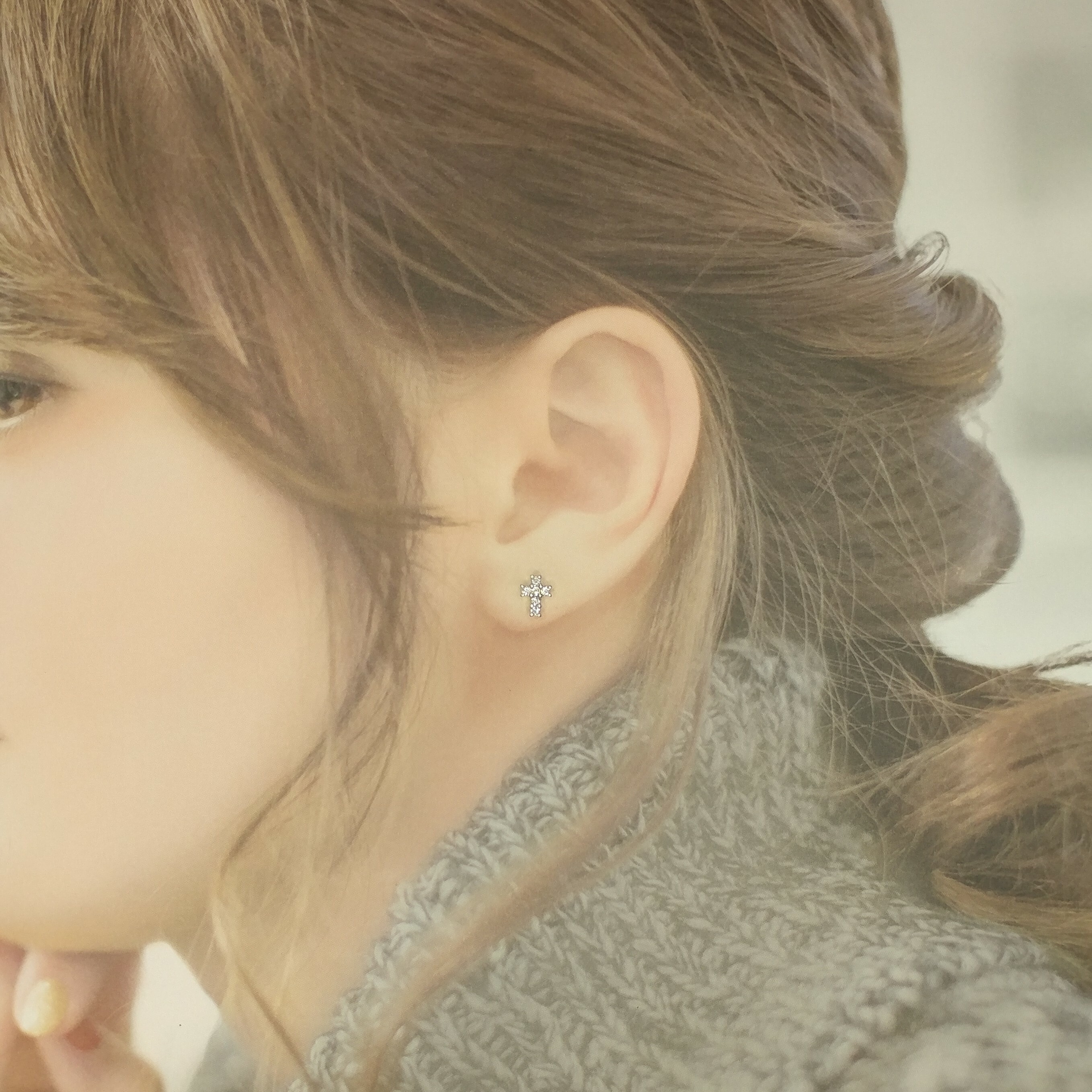 18K White Gold 0.22ct Diamond Earrings