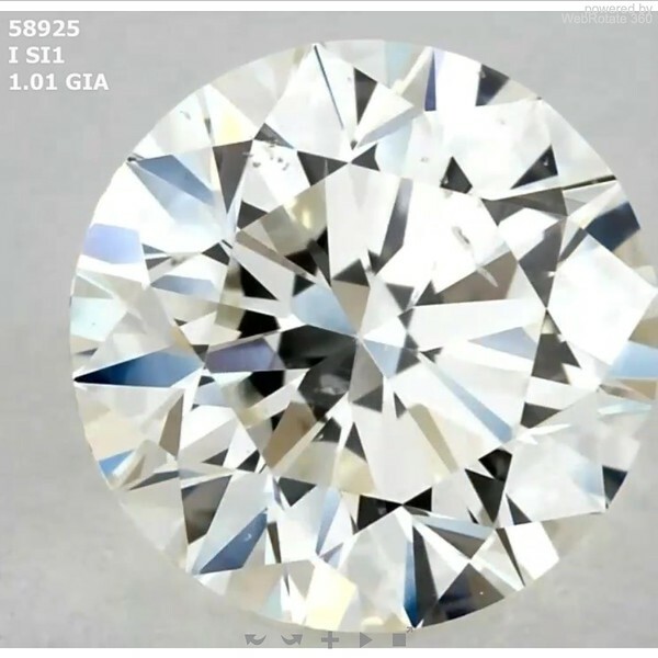 Round 1.01 ct I SI1 EX EX EX N