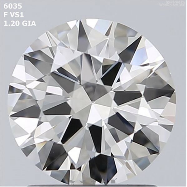 Round 1.2 ct F VS1 EX EX EX N