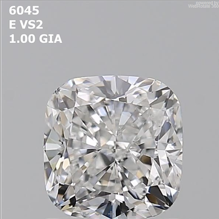 Cushion  1 ct E VS2  EX VG N