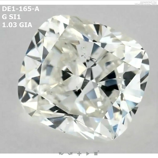 Cushion  1.03 ct G SI1  VG G N