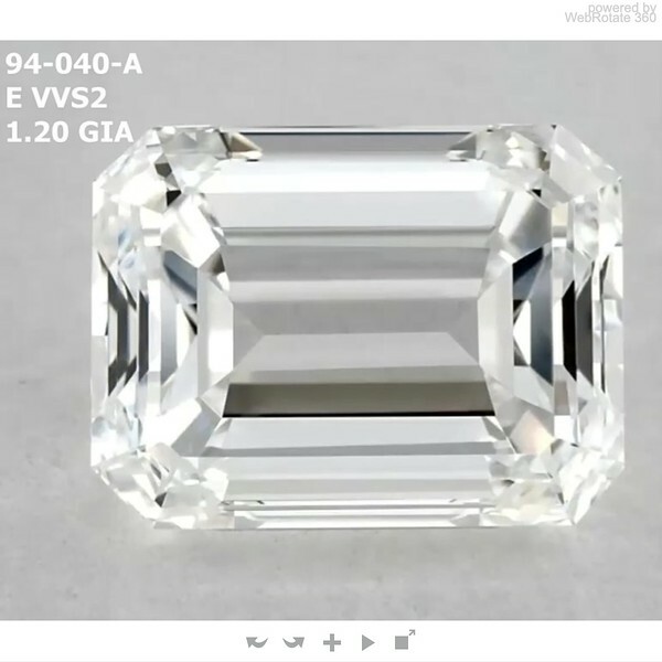 Emerald 1.2 ct E VVS2  VG G N