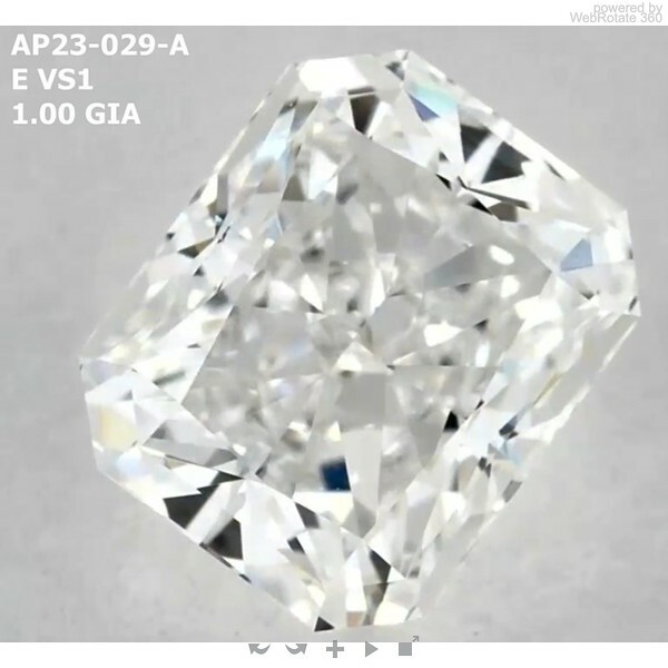 Radiant 1 ct E VS1  VG G N