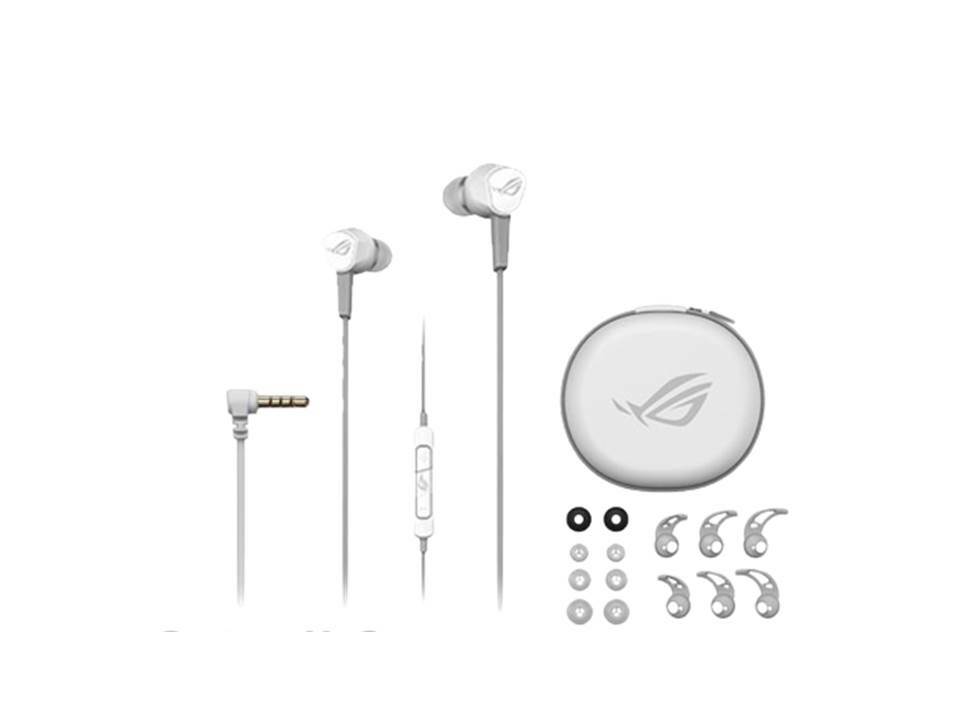 ASUS ROG Cetra II Core ML(月光白)入耳式電競耳機