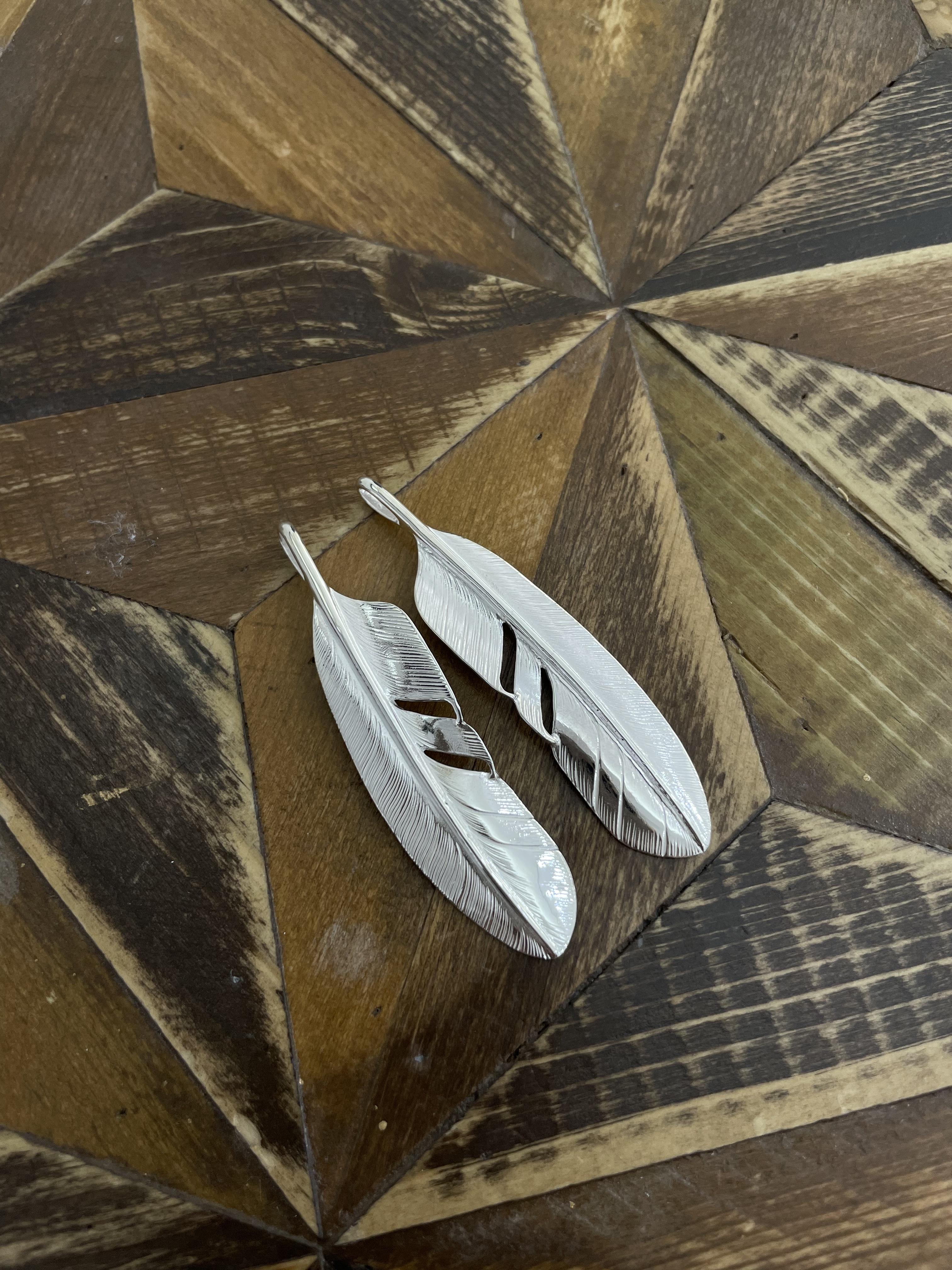 P-056/P-057 純銀羽毛M