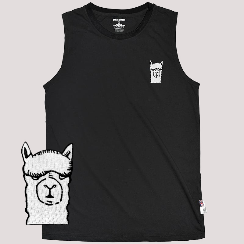 Embroidery-BKST Logo 胸口無字 刺繡 無袖背心